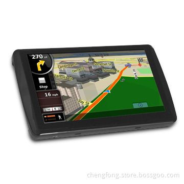 5.0-inch GPS Car Navigation System with Built-in 64MB SD RAM Memory